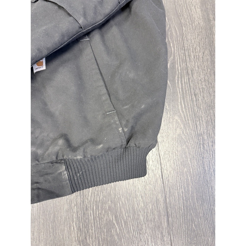Carhartt Full Swing Armstrong Black Active Jacket Fleece Men's Size 2XL Tall - Picture 4 of 16